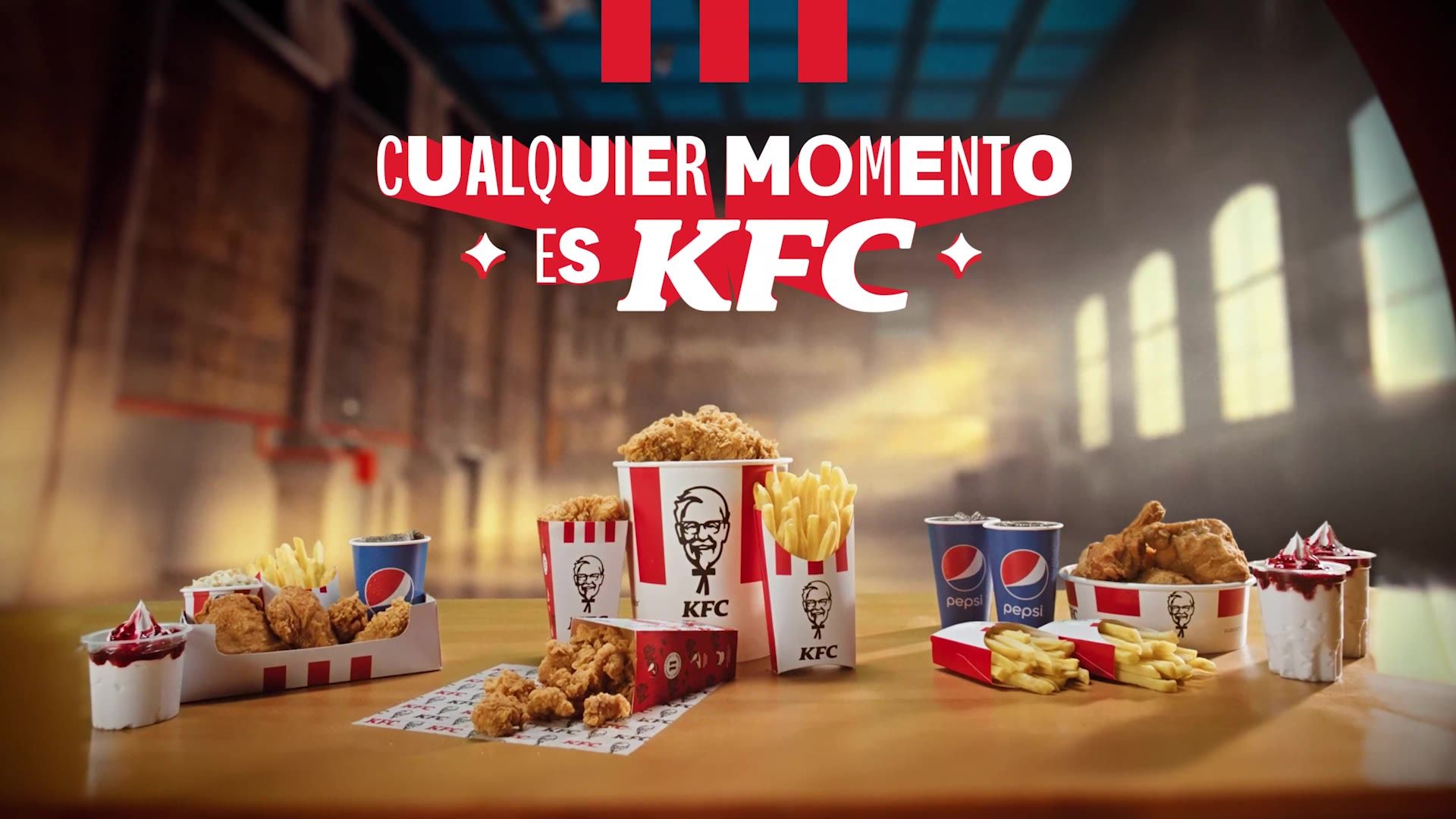 Cierre de la campaña: Cualquier momento es KFC